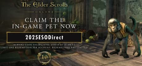 Elder Scrolls Online: Free In-Game Pet Code